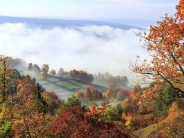 Herbstlandschaft in Thüringen