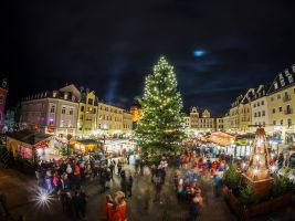 Weihnachtsmarkt in Plauen im Vogtland