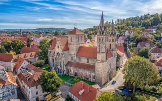 Arnstadt aus der Vogelperspektive