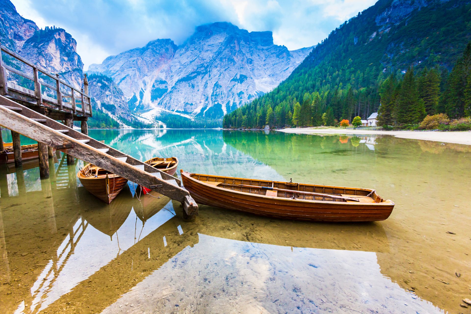 Das perfekte Fotomotiv: Der Pragser Wildsee