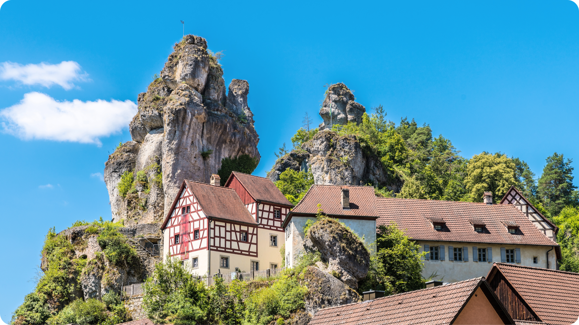 Tüchersfeld in der Fränkischen Schweiz