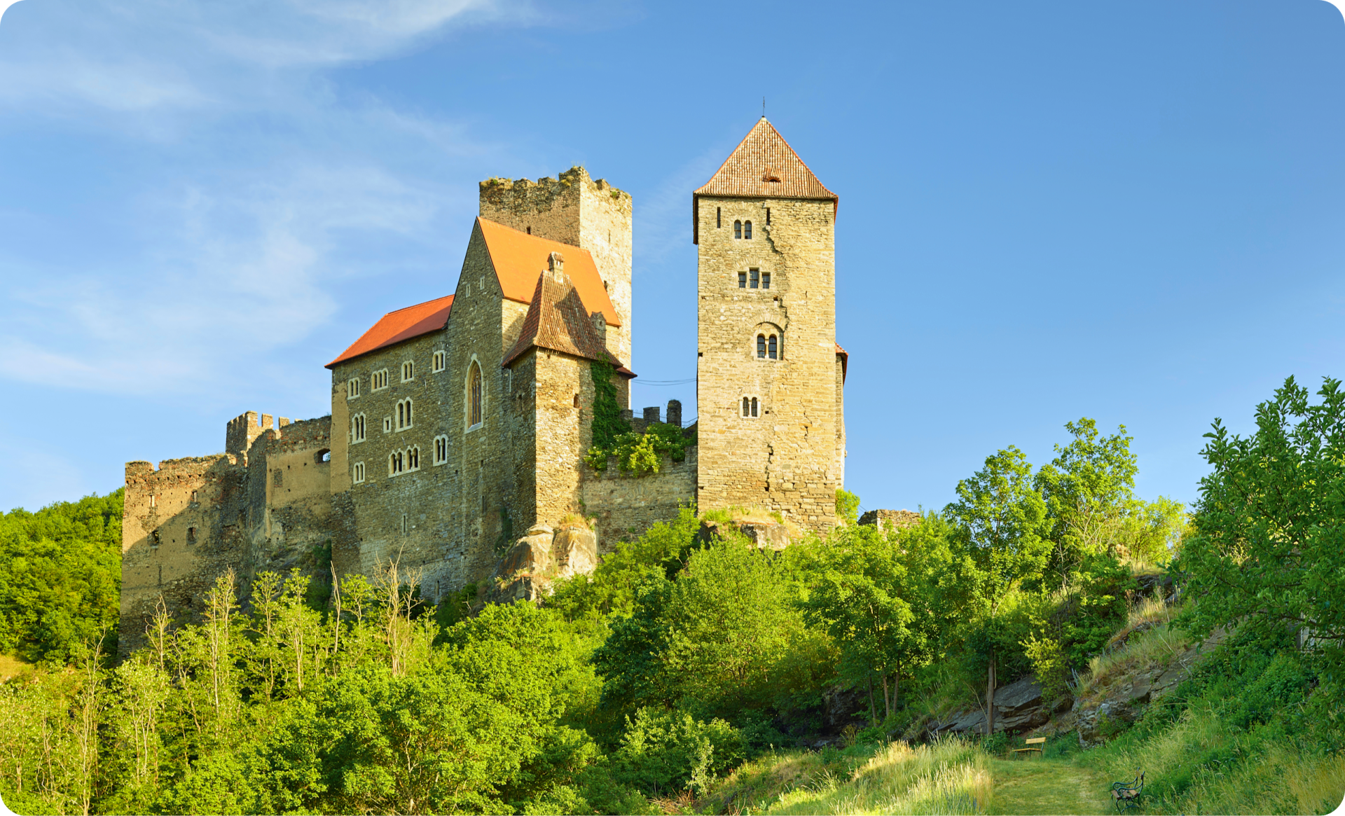 Hardegg im Waldviertel in Österreich