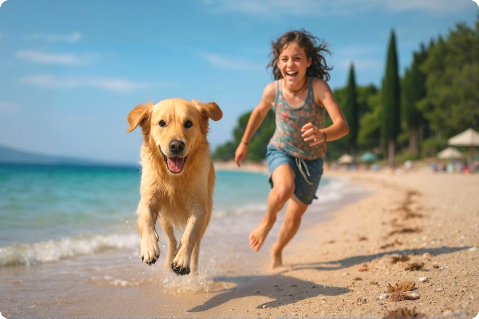 Hundestrände in Italien