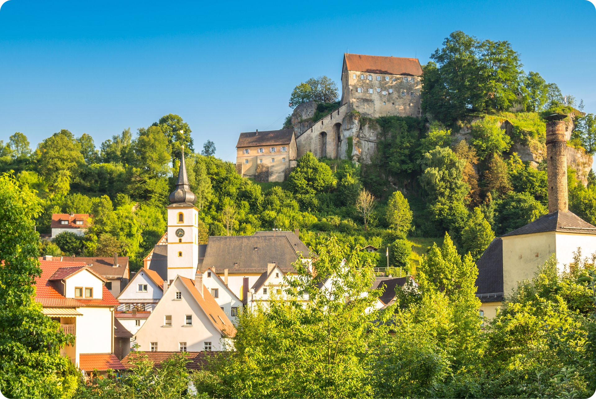 Pottenstein in der Fränkischen Schweiz