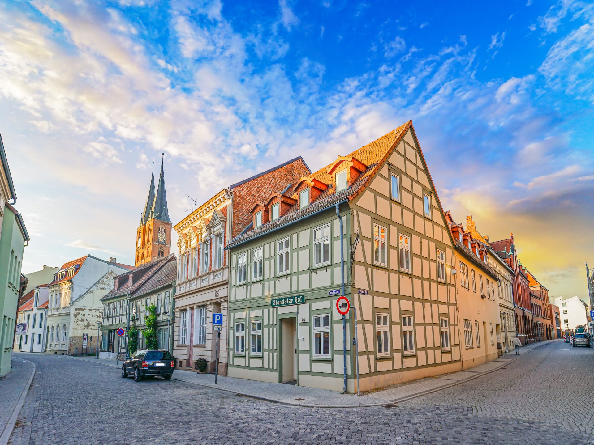 Stendal Fachwerk Sachsen-Anhalt