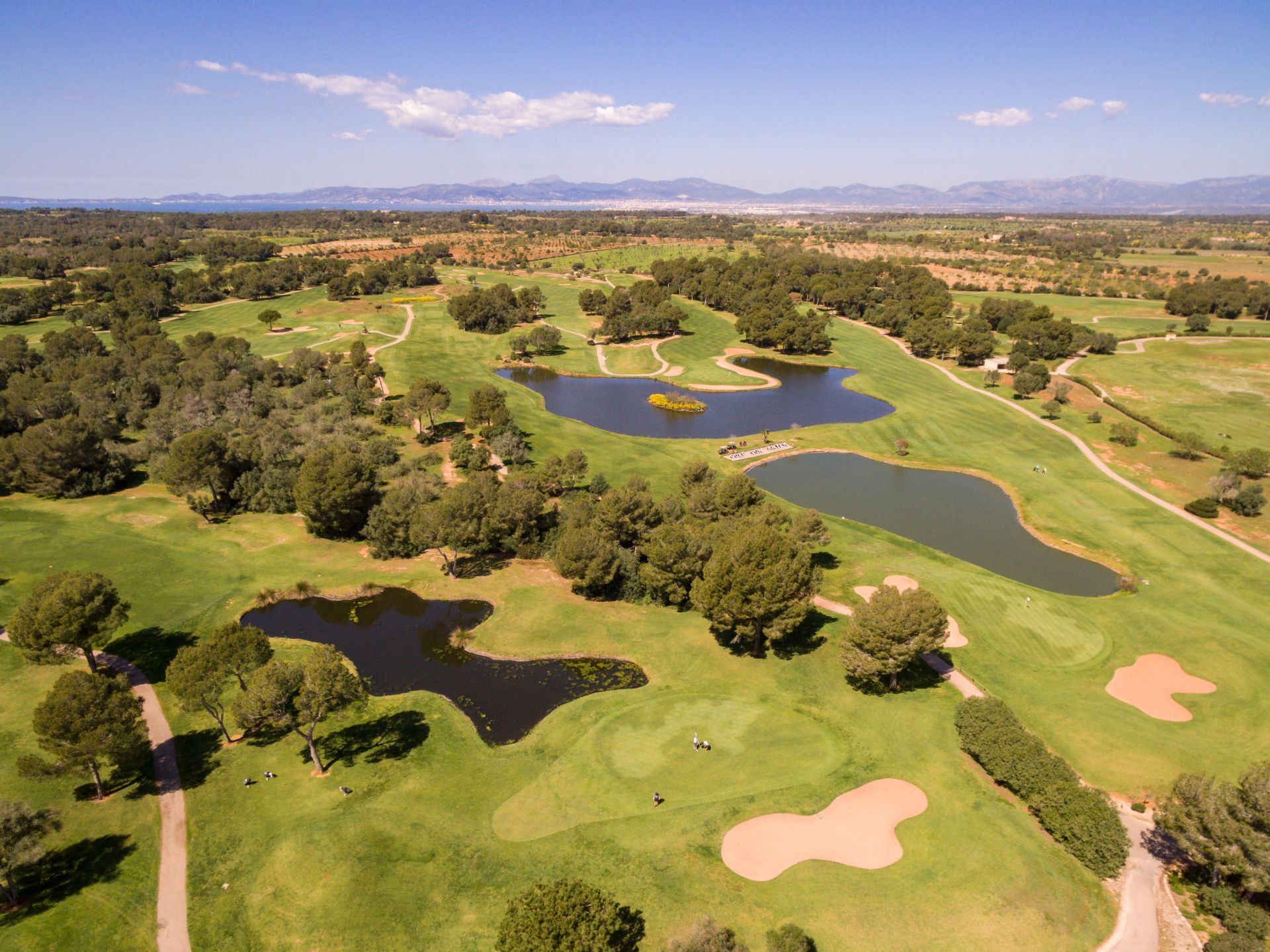 Golf Son Antem - einmaliger Golfplatz im Süden Mallorcas - Tolo