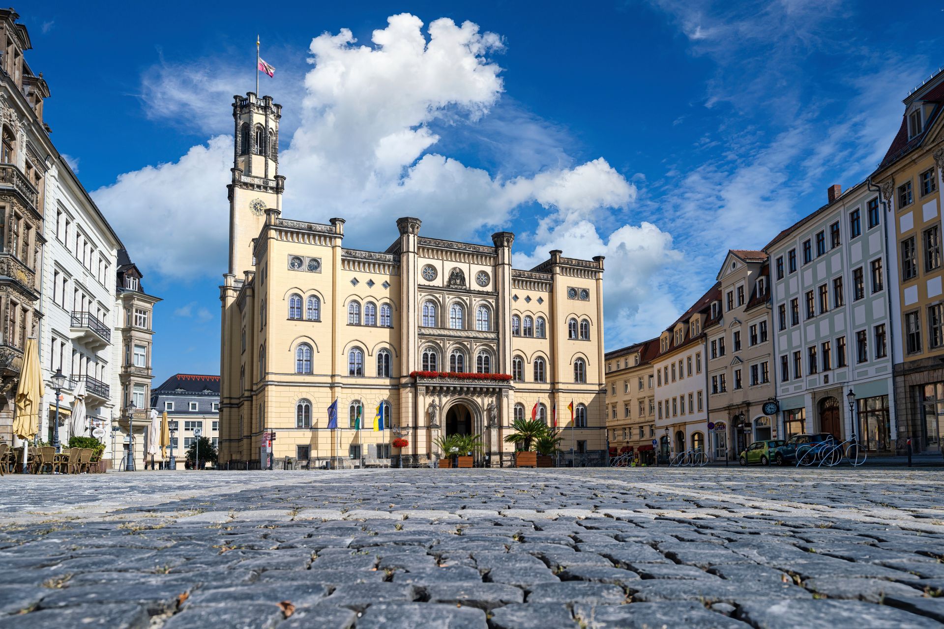 Das alte Rathaus am Marktplatz Zittau