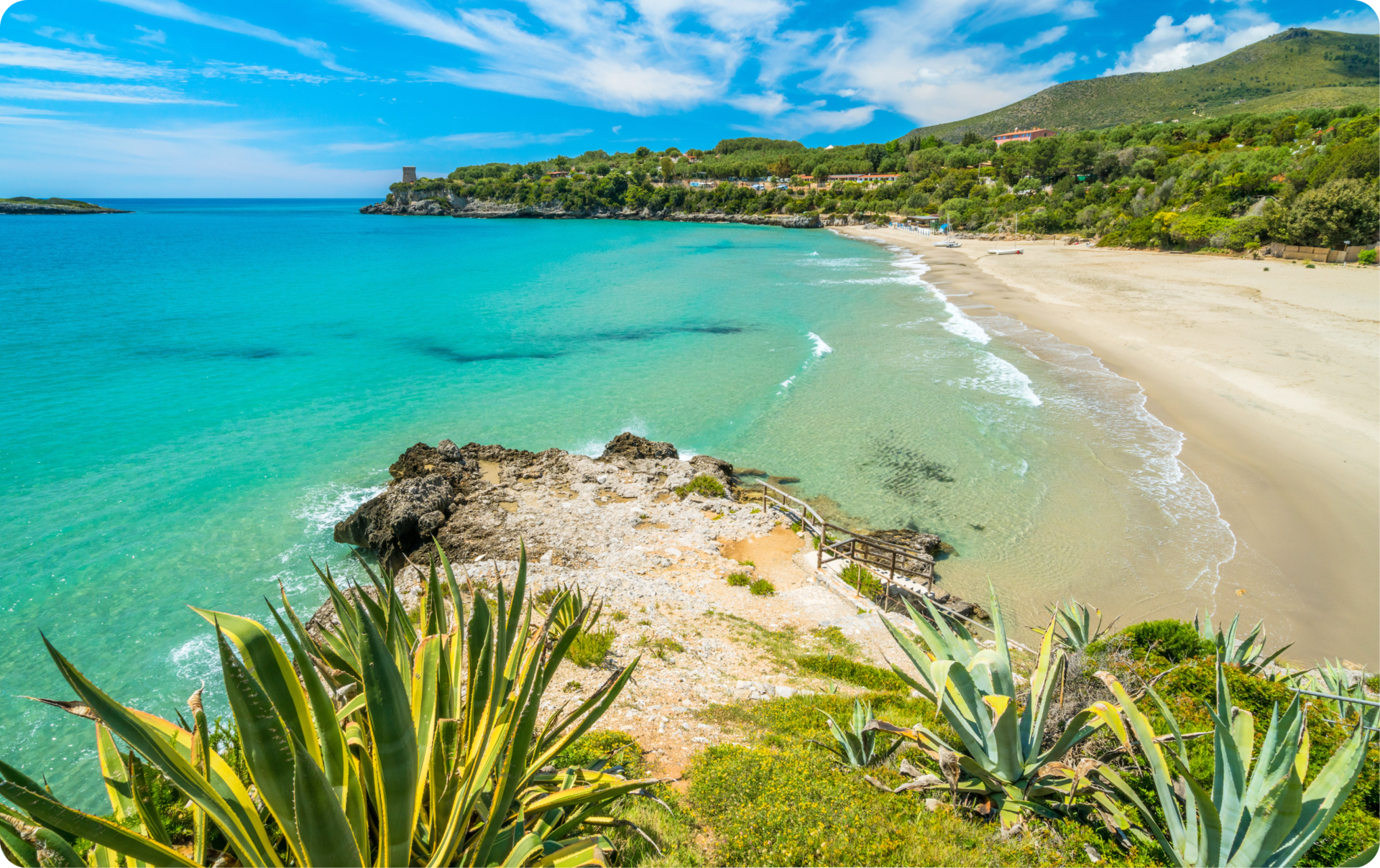 Marina di Camerota in Kampanien 