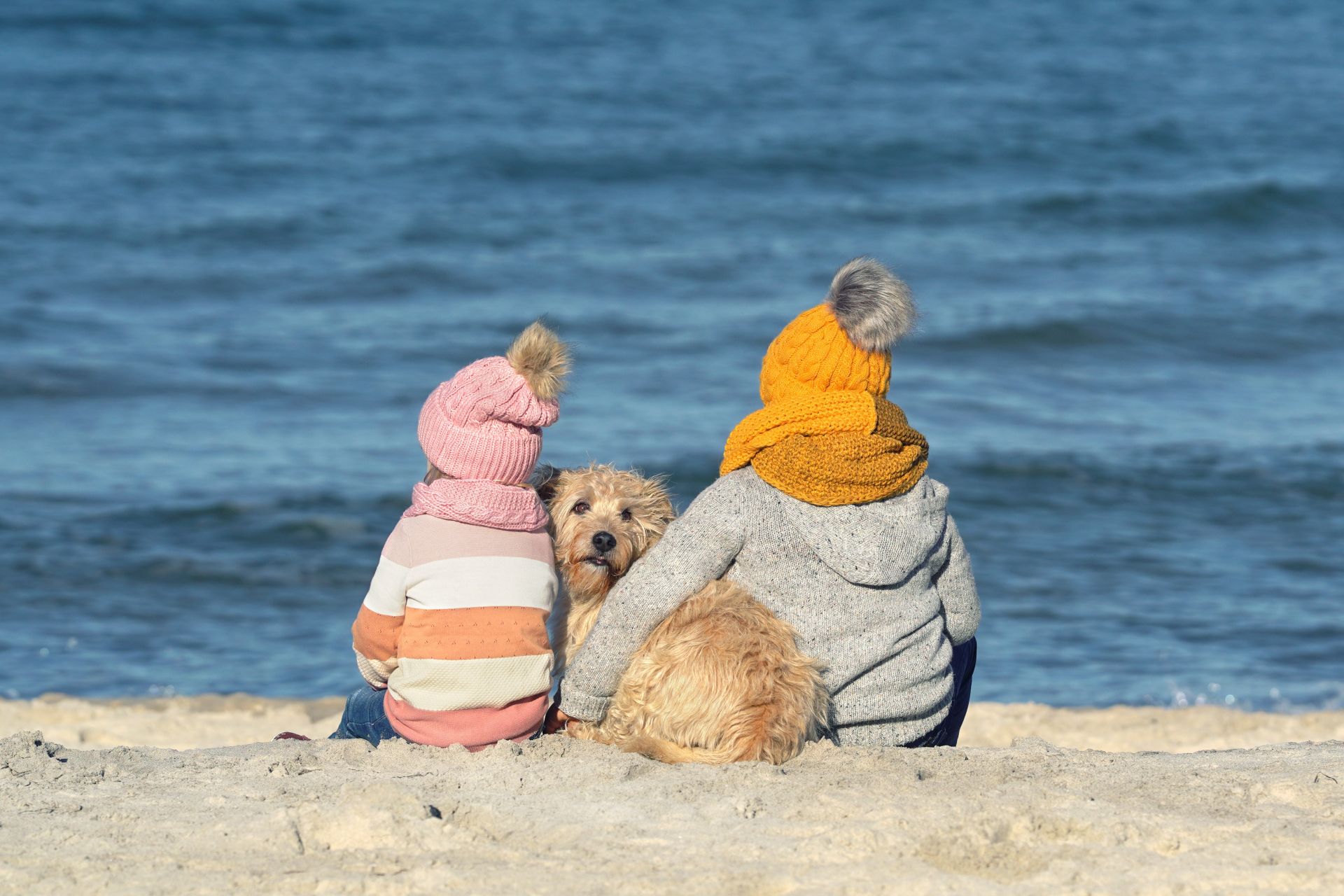 Mit der Fellnase an der Ostsee