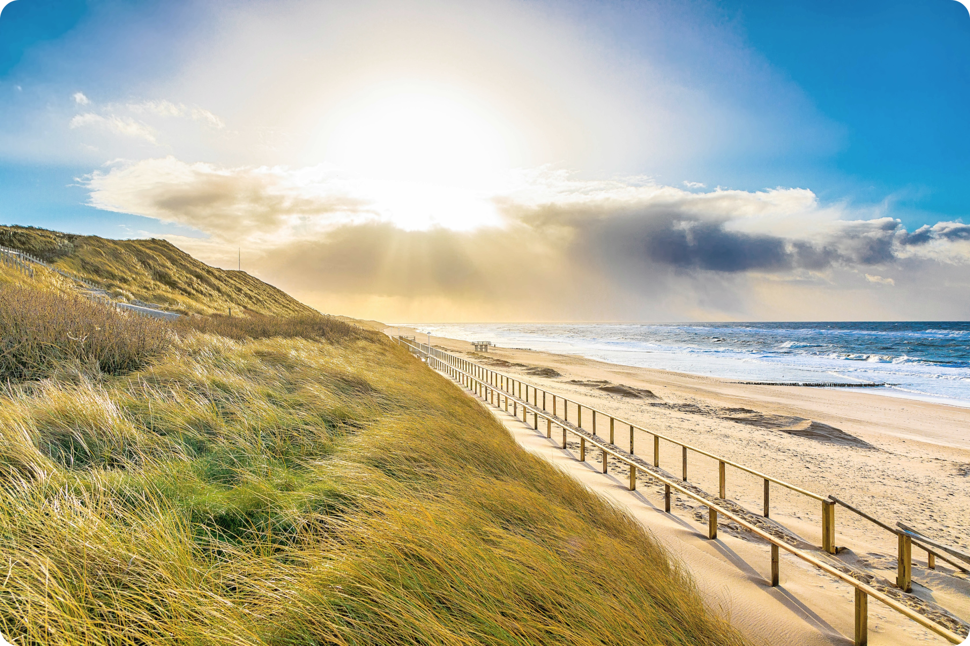 Strand in Westerland (Sylt)