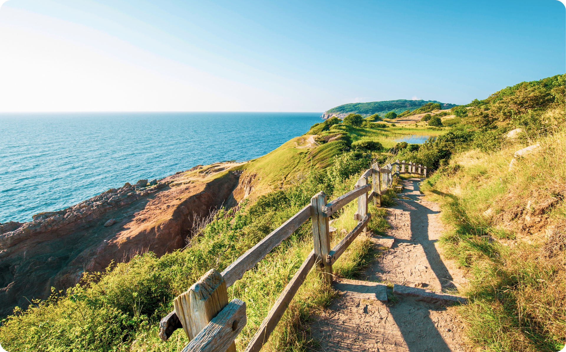 Bornholm: Hammershus Ruinen