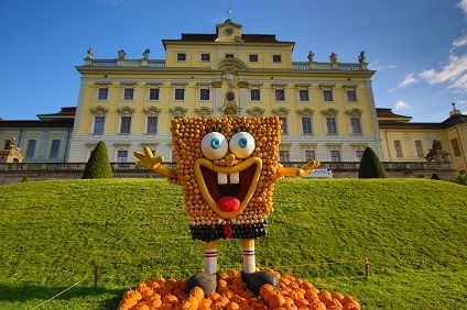 Kürbisausstellung Ludwigsburg Spongebob