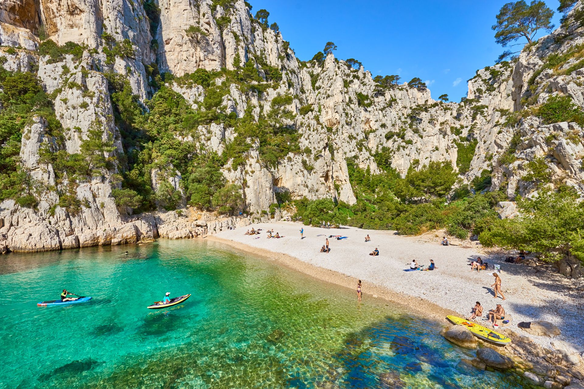 Calanque d'En-Vau Calanques National Park bei Marseilles in der Provence Calanque d'En-Vau Calanques National Park bei Marseilles in der Provence