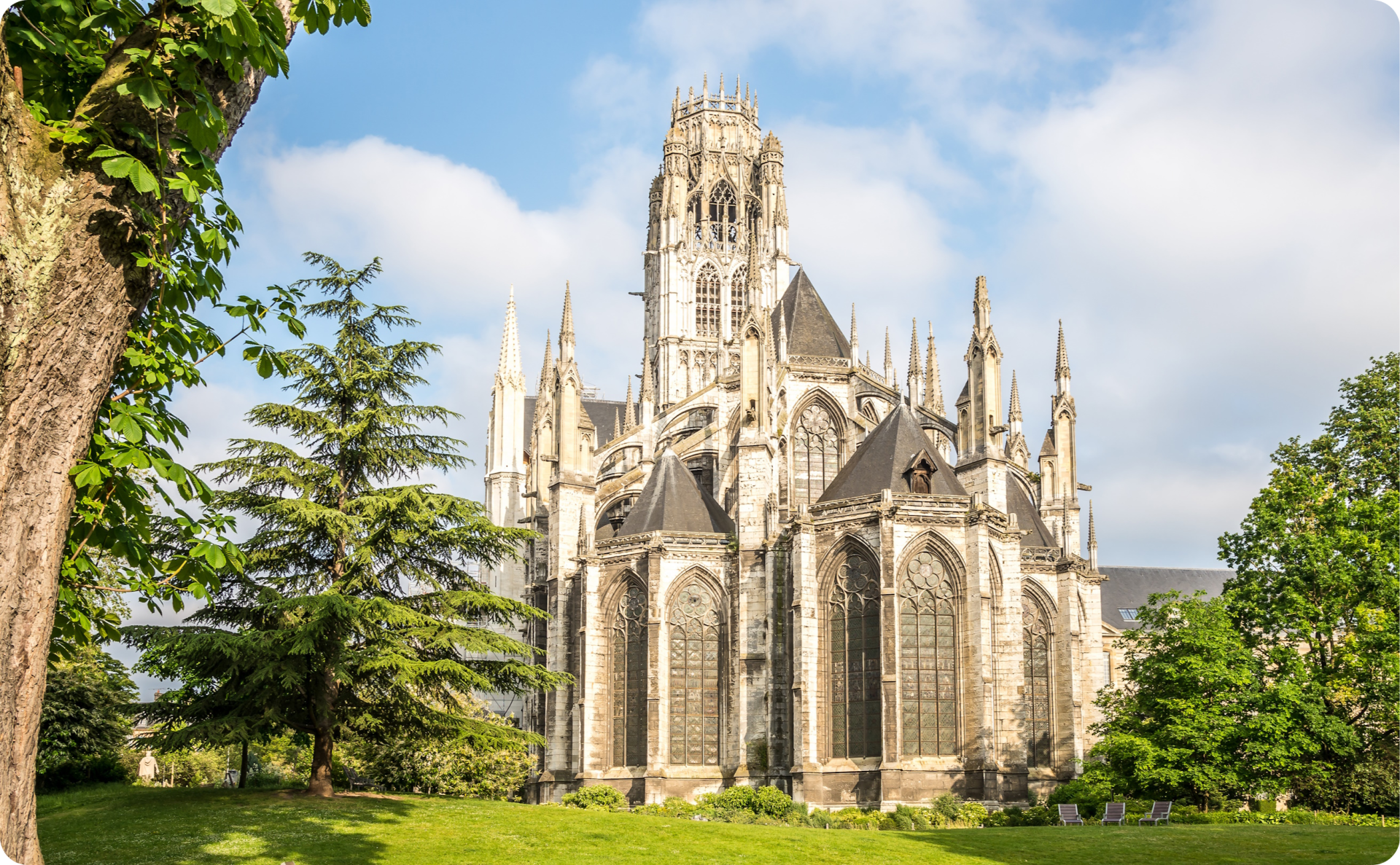 Abtei Saint-Ouen in Rouen 
