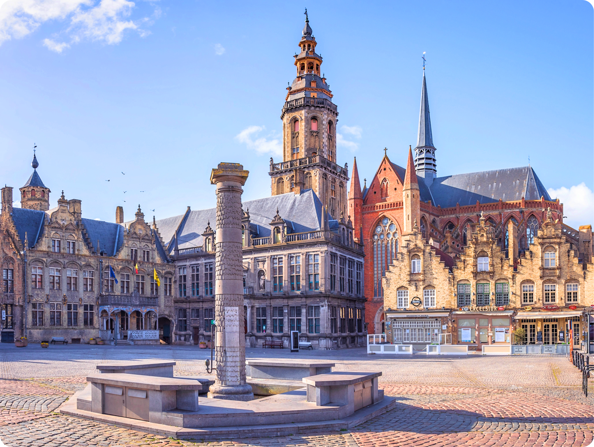 Veurne in Belgien Veurne in Belgien