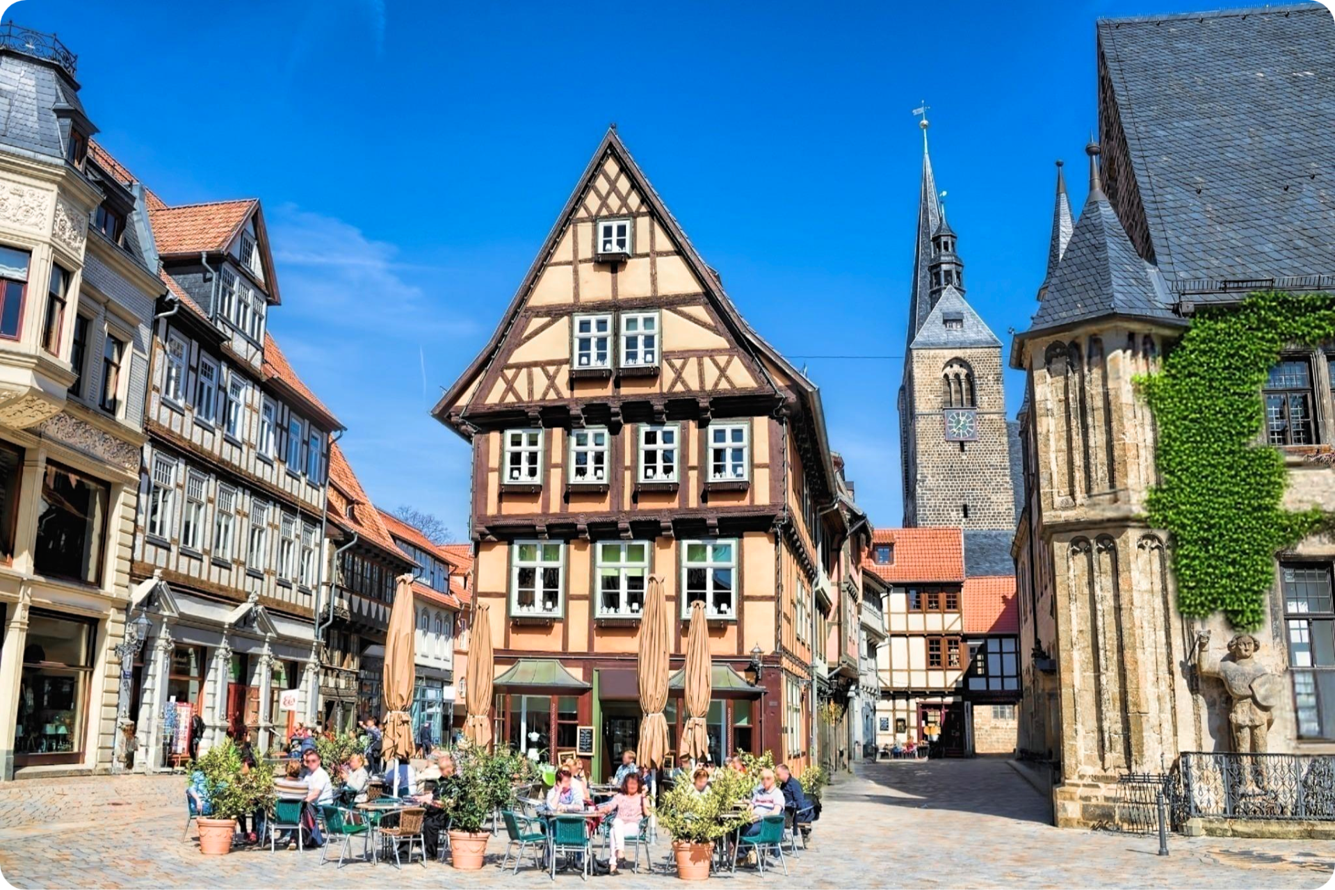 Die Altstadt von Quedlinburg