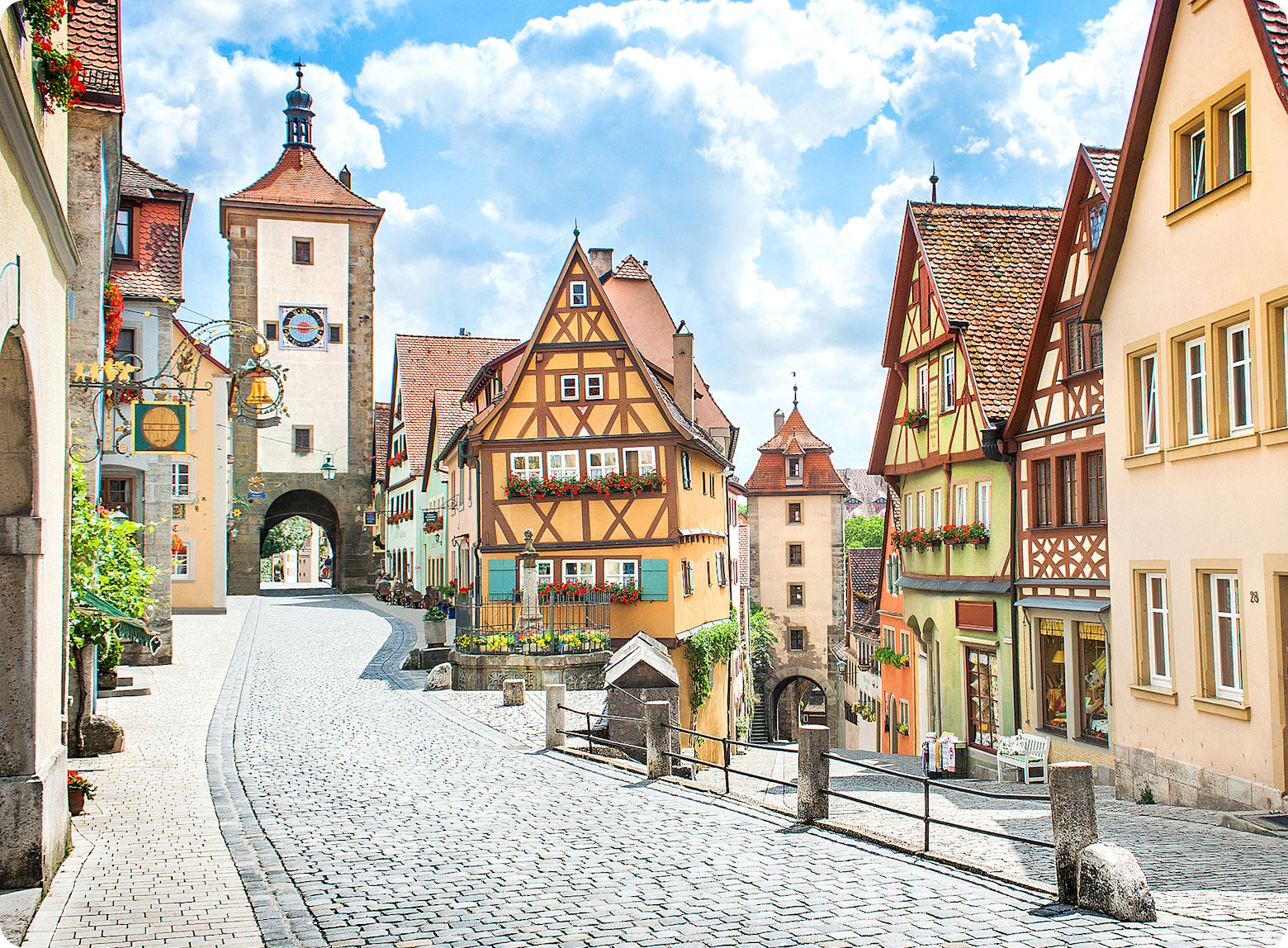 Die schönsten Altstädte Deutschlands: Rothenburg ob der Tauber Die schönsten Altstädte Deutschlands: Rothenburg ob der Tauber