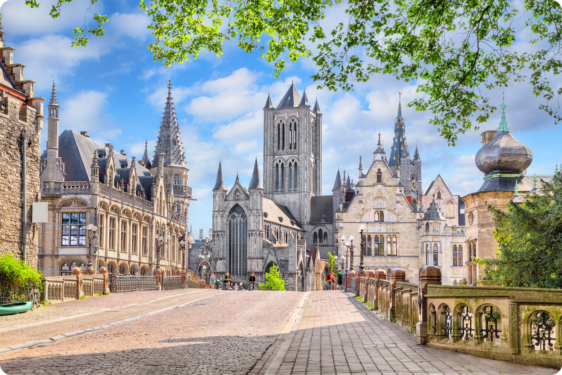 Gent in Belgien Gent in Belgien