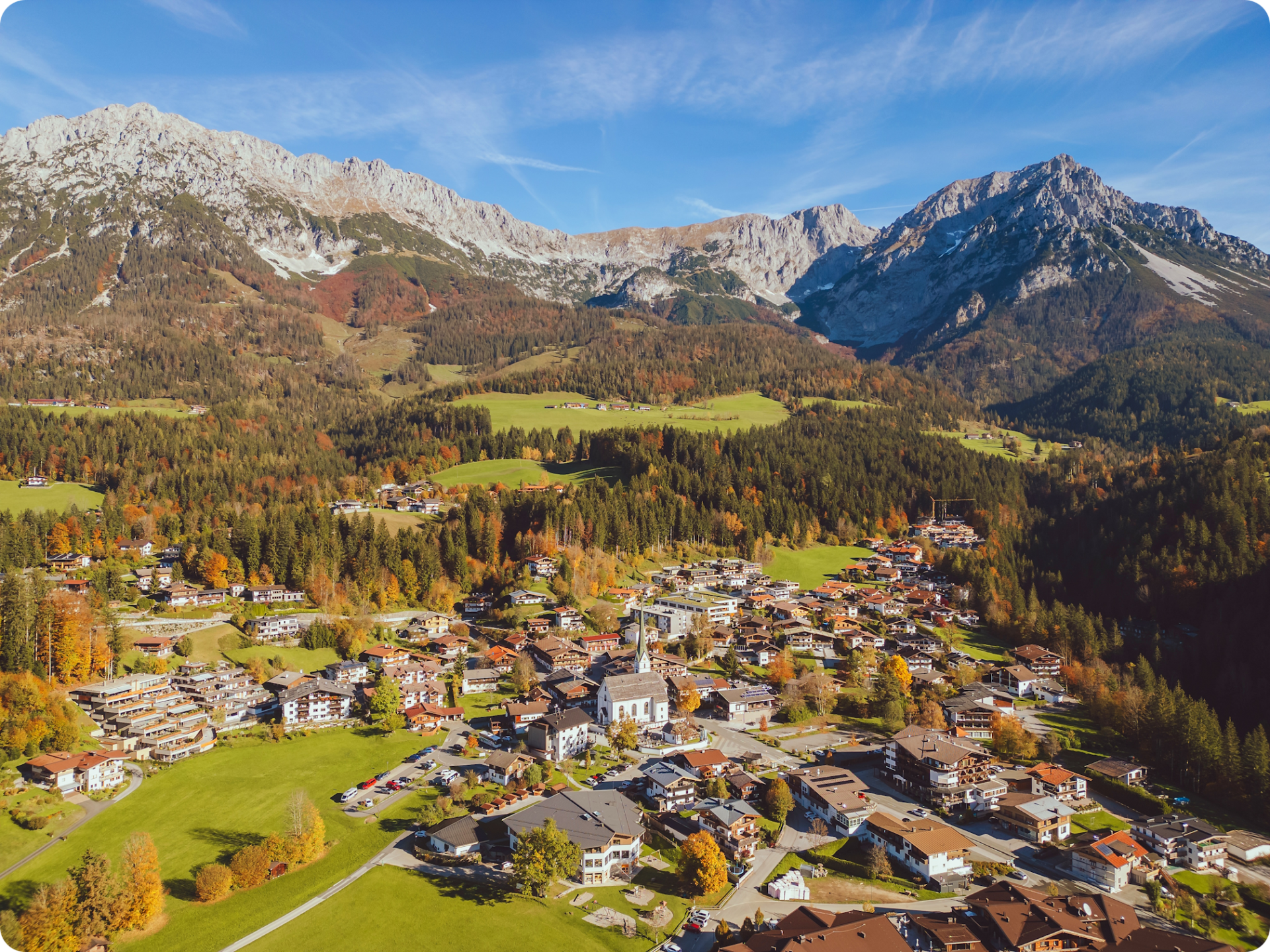 Wundervolle Dörfer am Wilden Kaiser