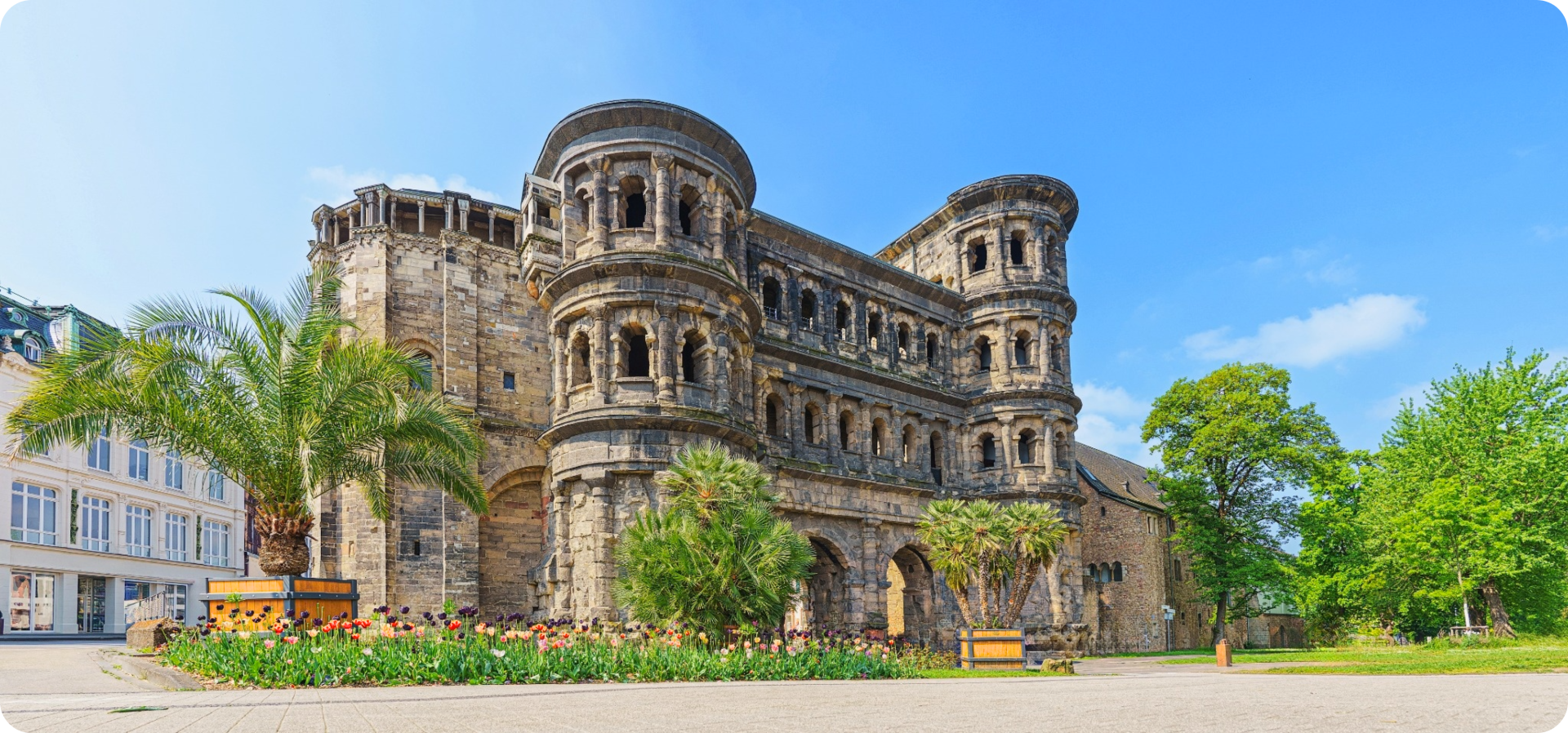 Die Porta Nigra in Trier