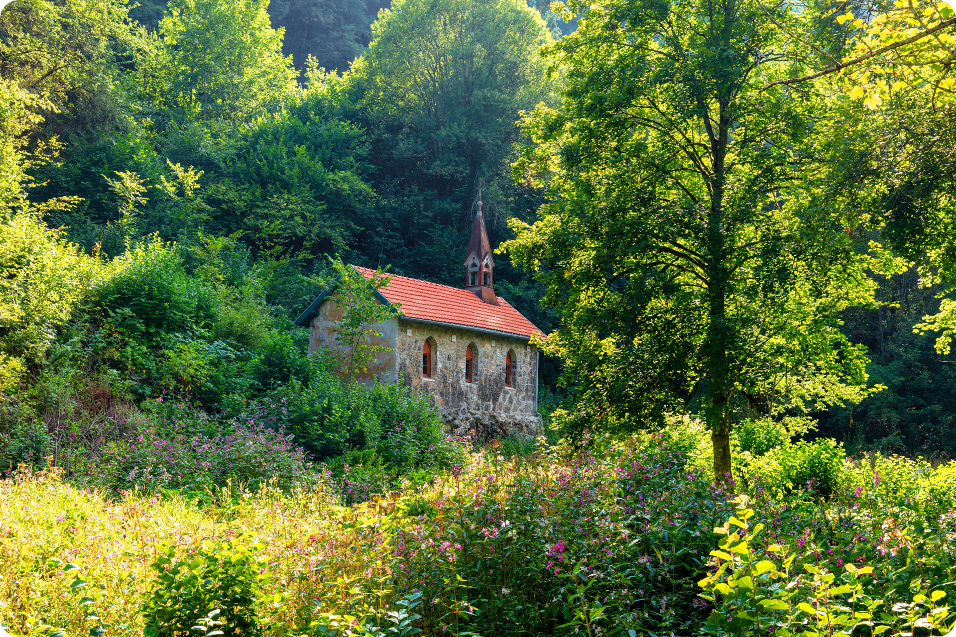 Kapelle Bad Boll in der Wutachschlucht