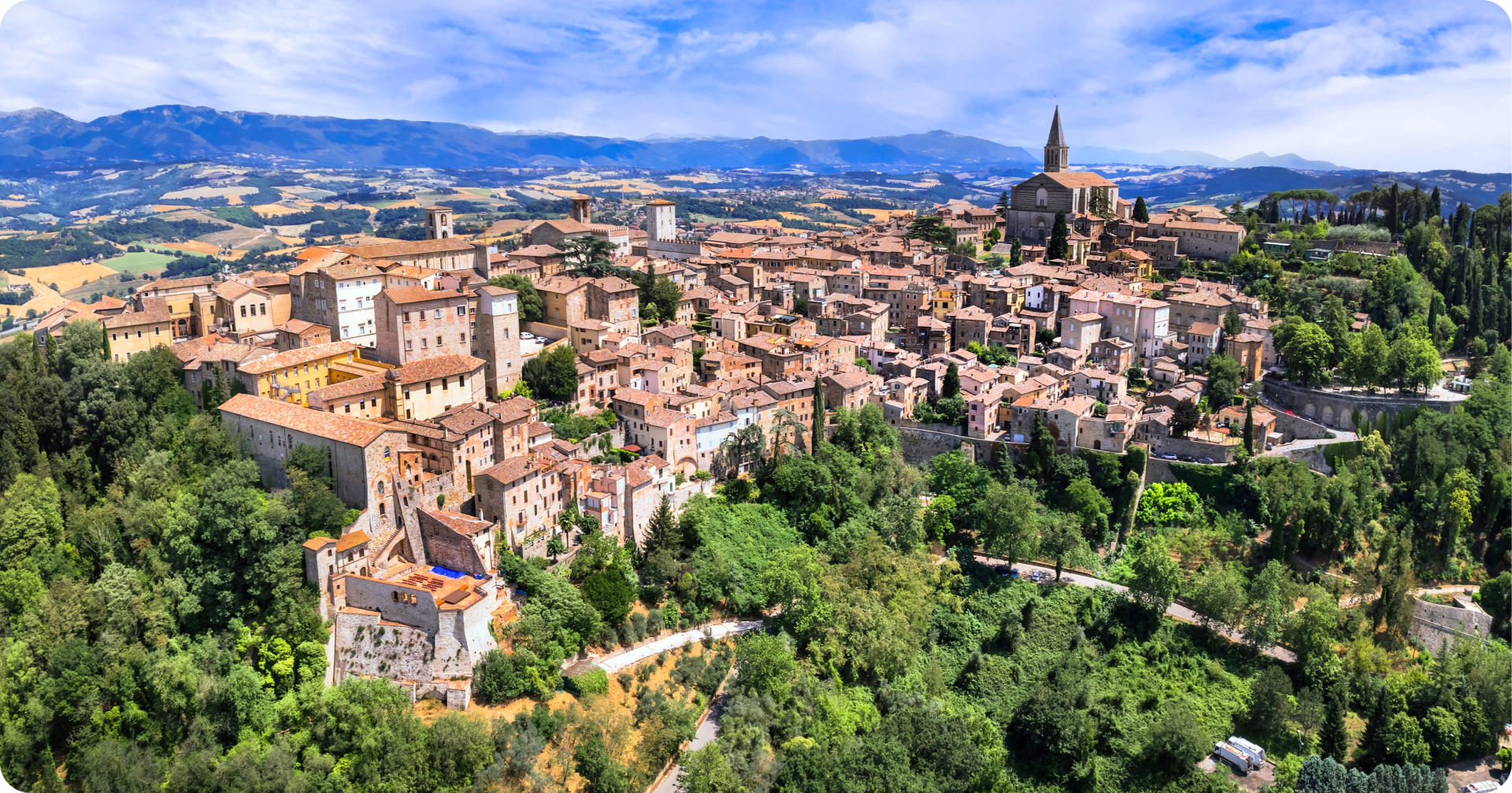 Todi in Umbrien