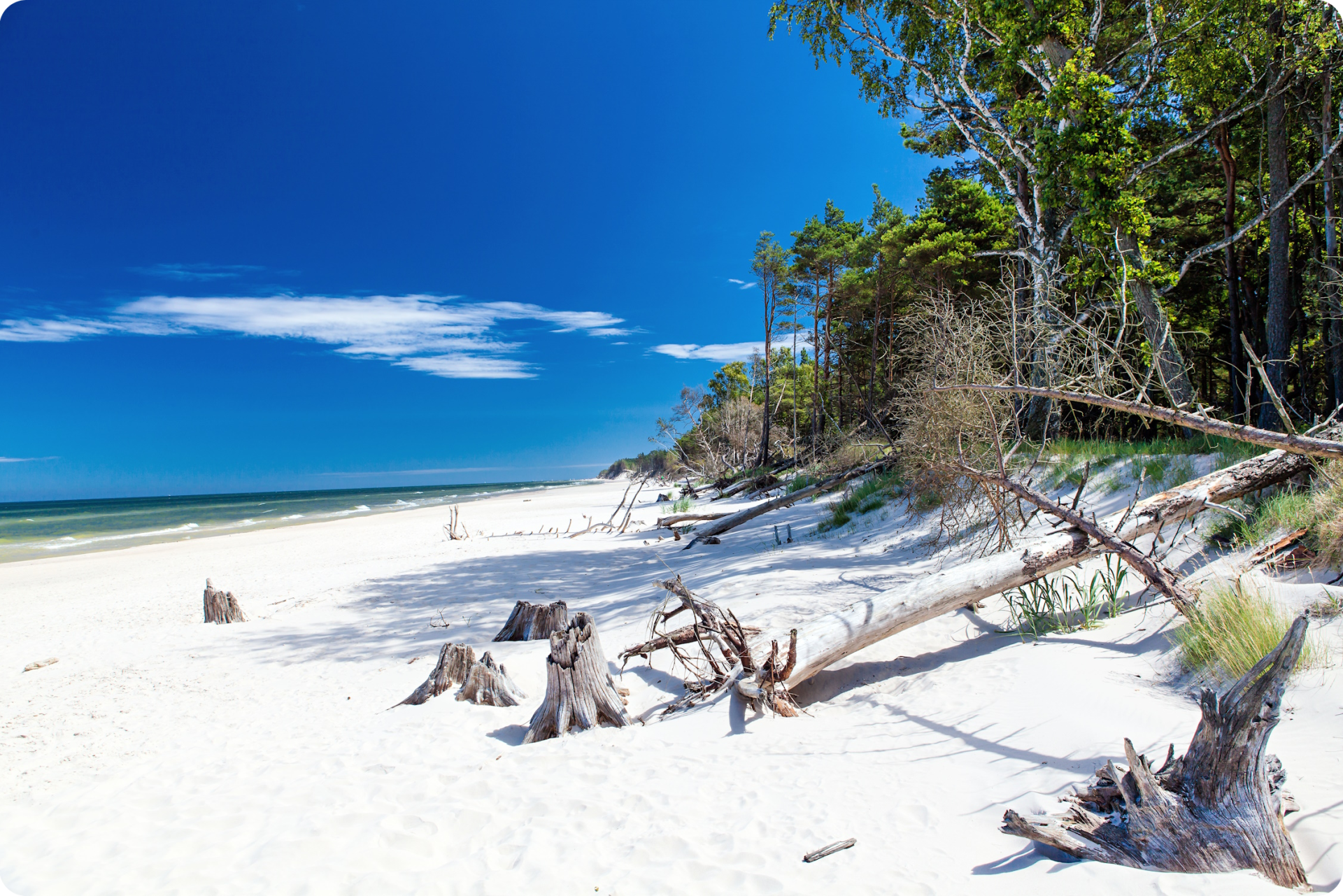 Leba an der Polnischen Ostsee Leba an der Polnischen Ostsee