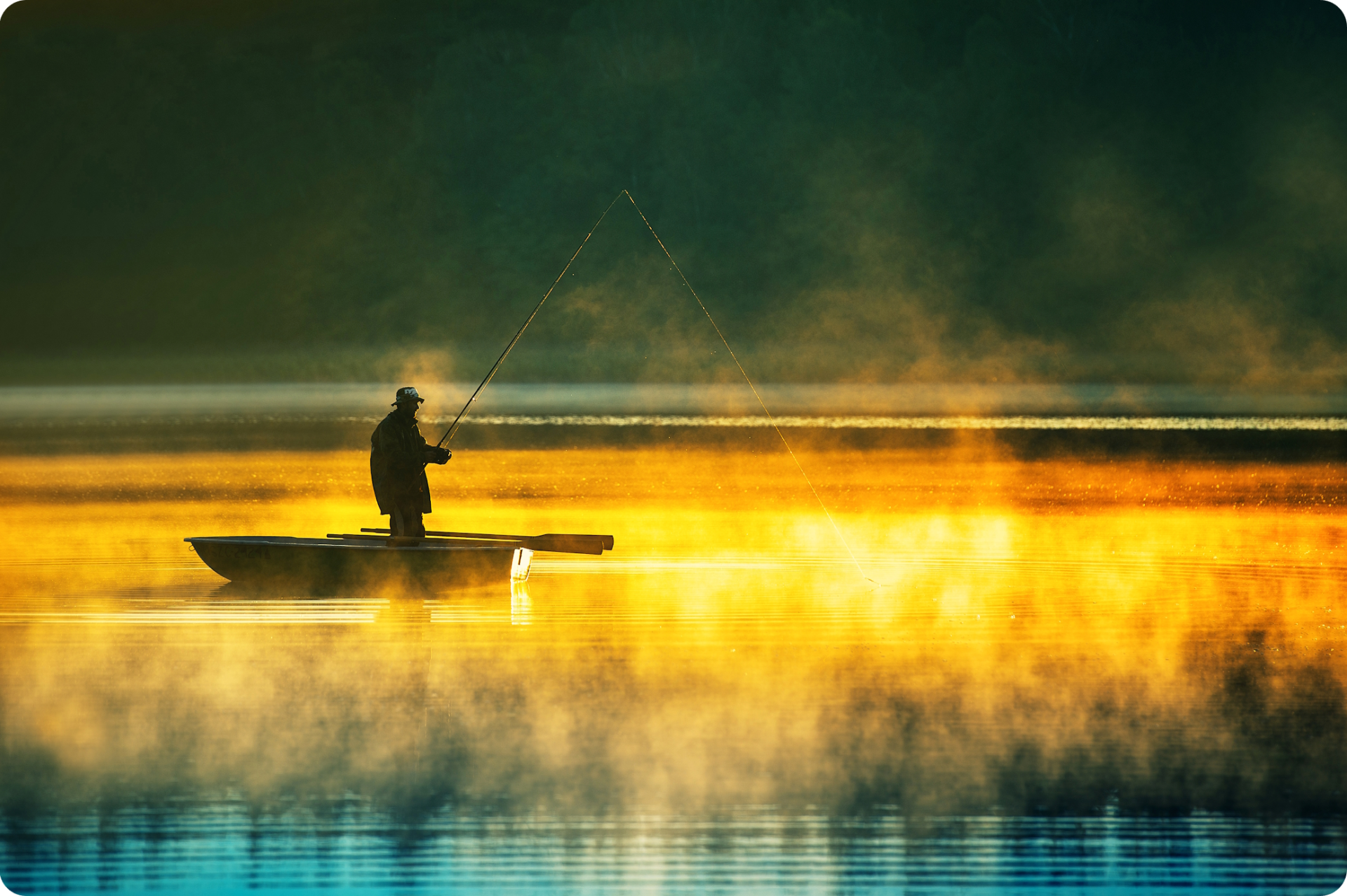 Sonnenaufgang in Masuren