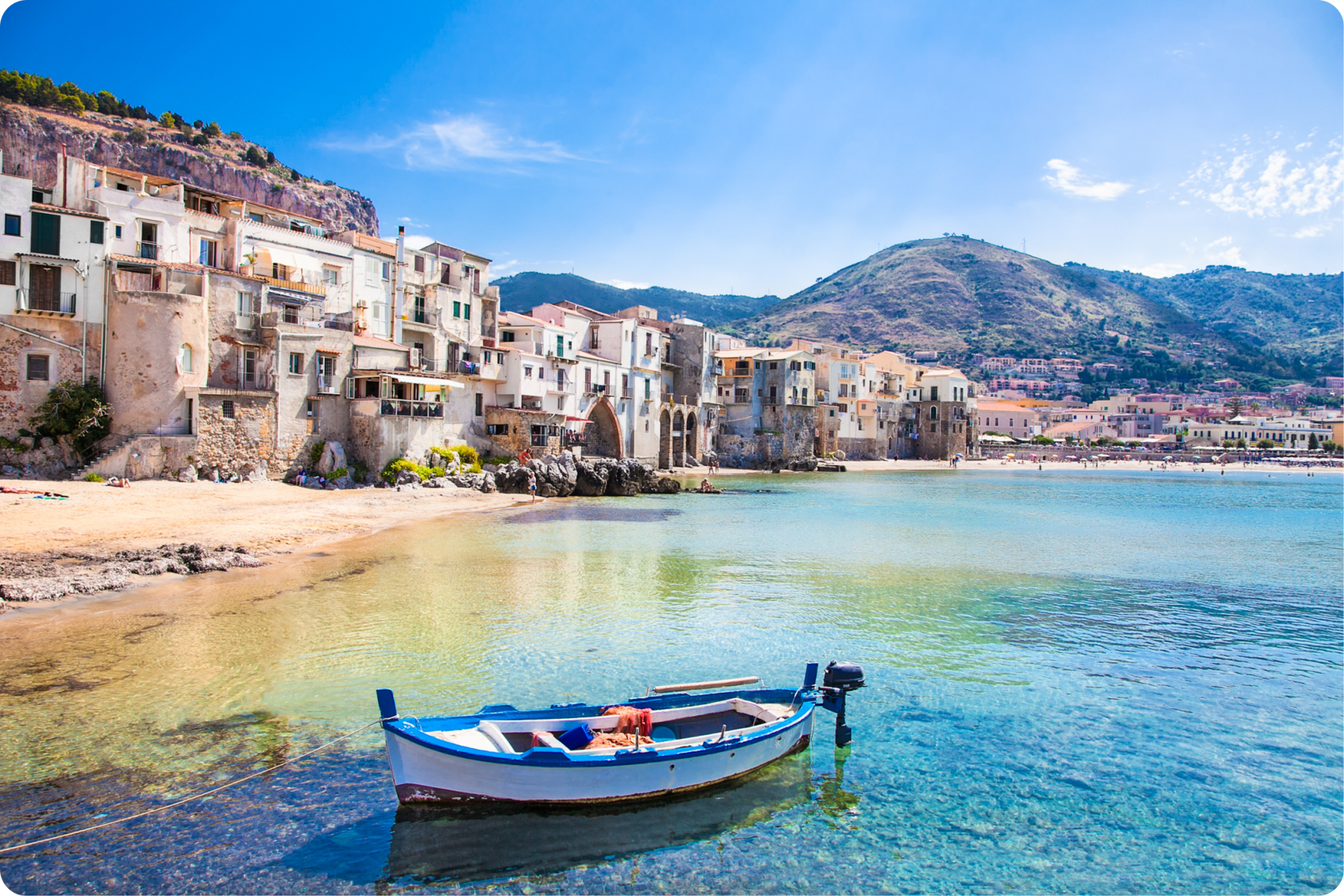 Cefalu auf Sizilien