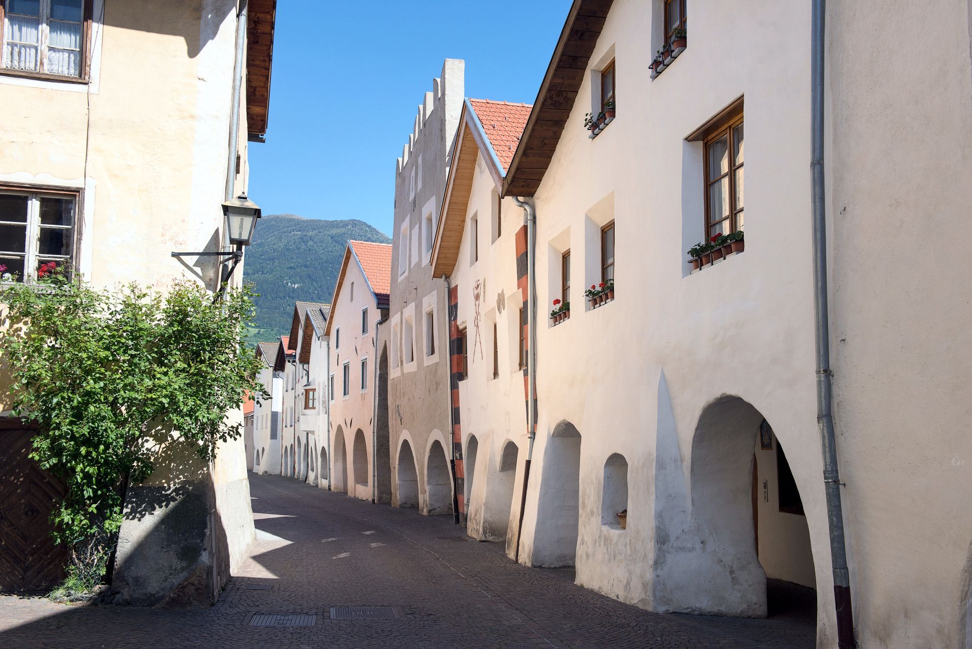 Mittelalterliche Gassen in Glurns