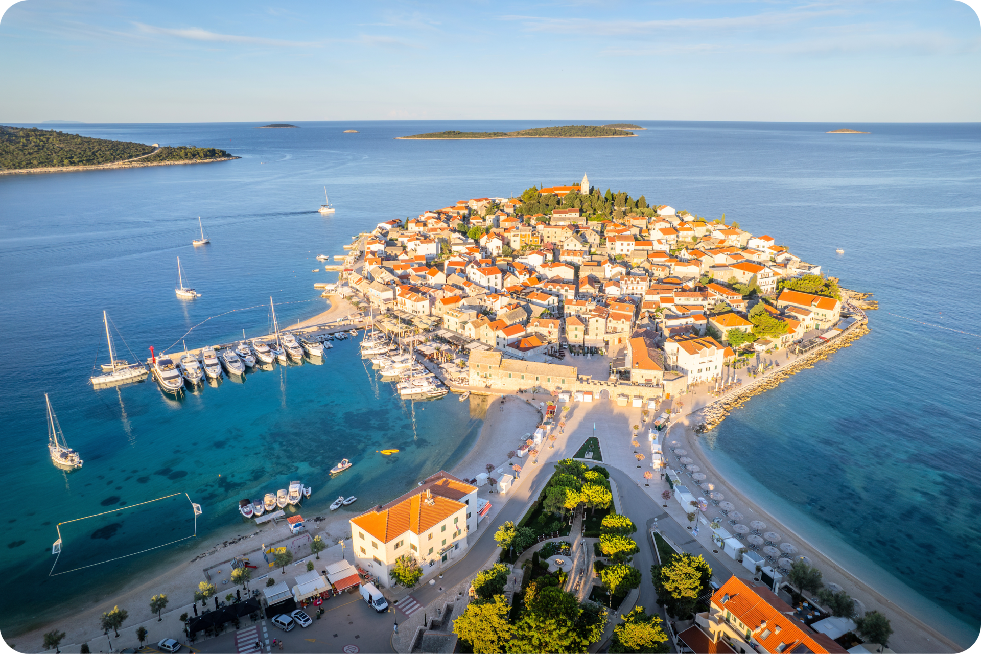 Die Altstadt von Primošten