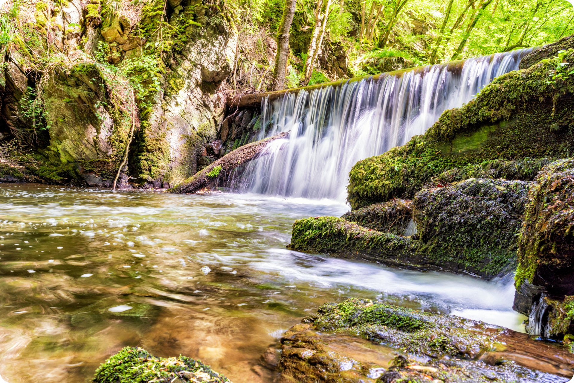 Die Baybachklamm im Hunsrück 