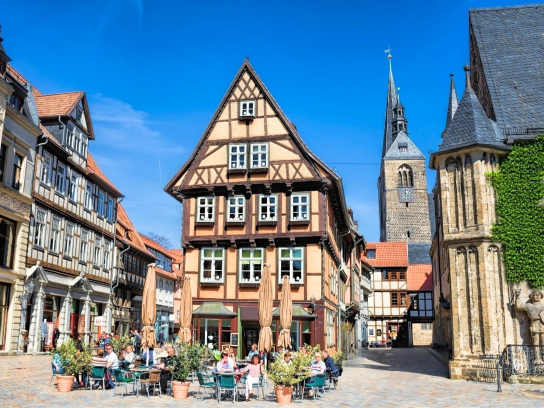 Die Altstadt von Quedlinburg