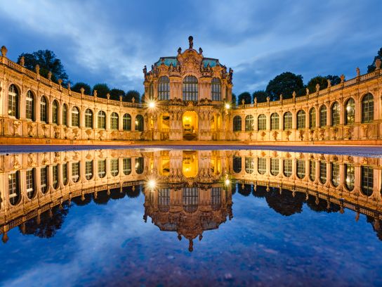 Zwinger in Dresden Störer