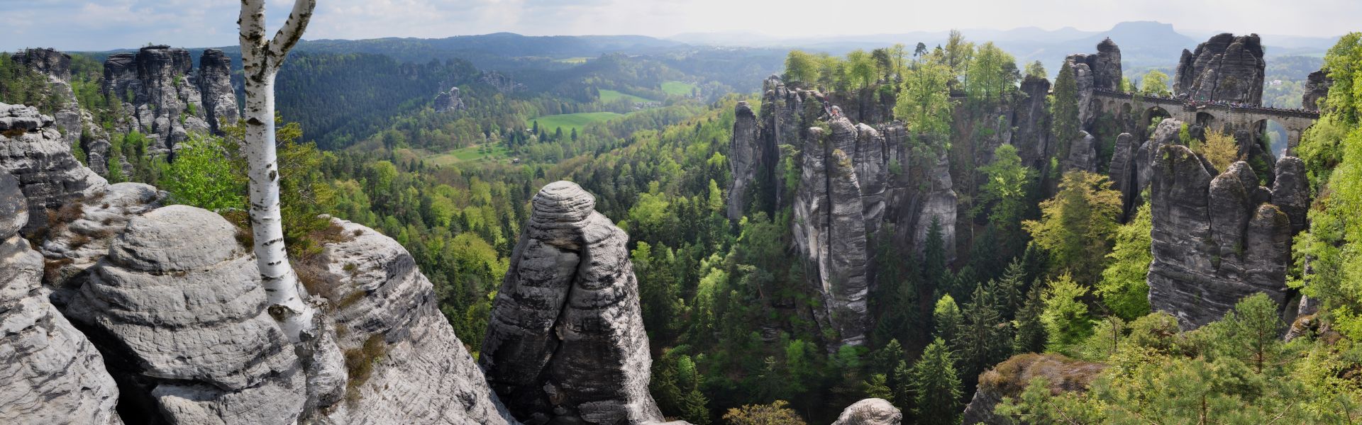 Panorama Sächsische Schweiz