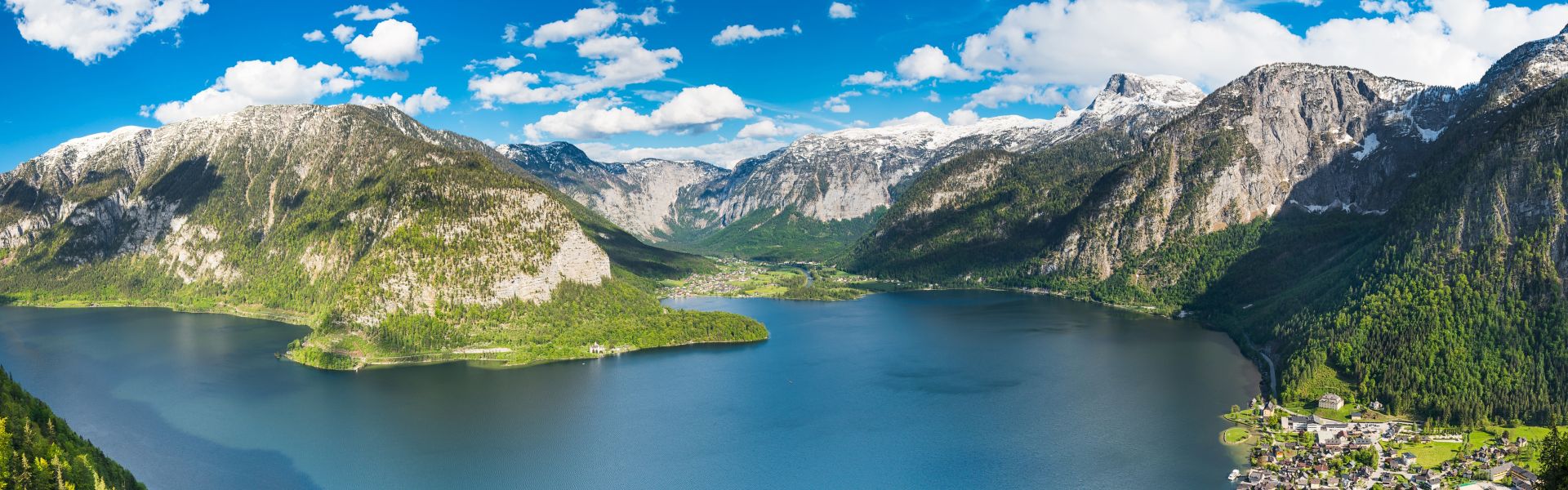 Bergdörfer Panorama