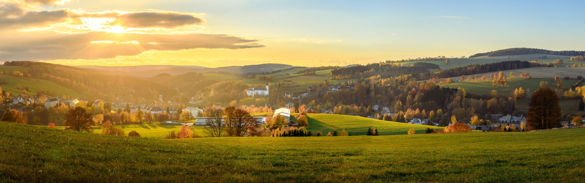 Panorama: Das Erzgebirge