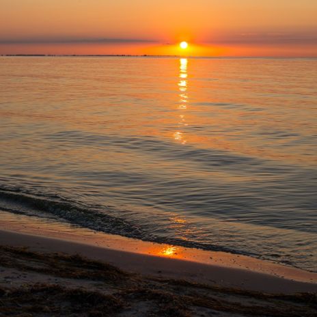 Sonnenuntergang am Strand von Lubmin Sonnenuntergang am Strand von Lubmin