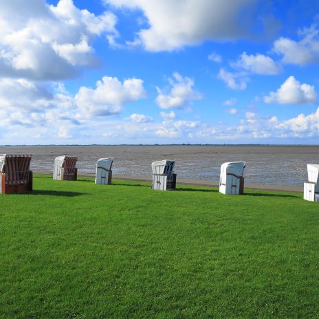Grünstrand in Husum Grünstrand in Husum