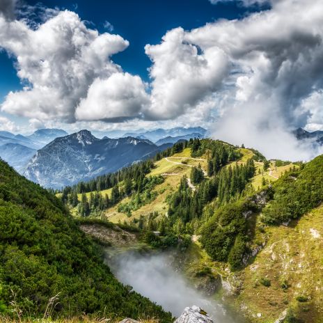 Rauschberg bei Ruhpolding im Chiemgau Rauschberg bei Ruhpolding im Chiemgau