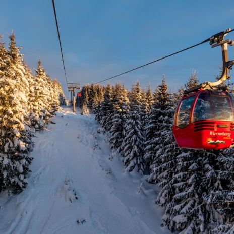 Wurmbergseilbahn im Winter (c)HTV, D. Kuehne