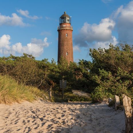 Leuchtturm auf Fischland-Darß-Zingst