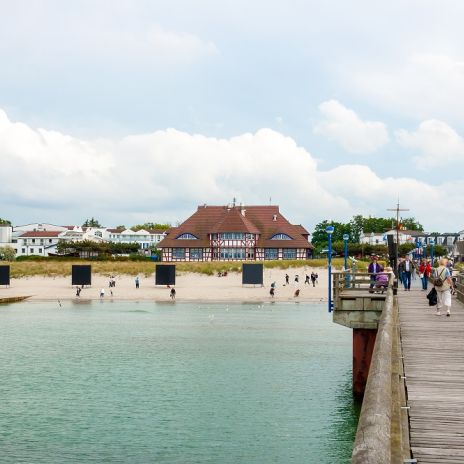 Strandpromenade in Zingst Strandpromenade in Zingst