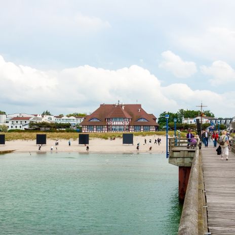 Strandpromenade in Zingst