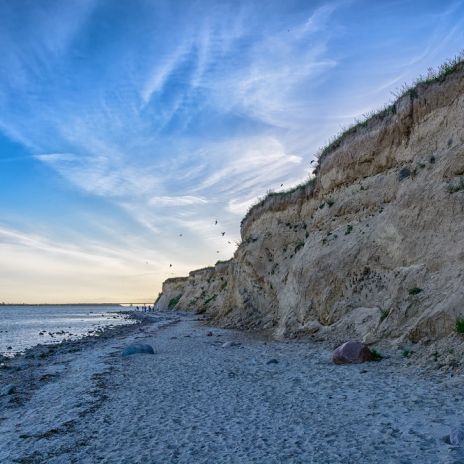 Steilküste auf Fehmarn