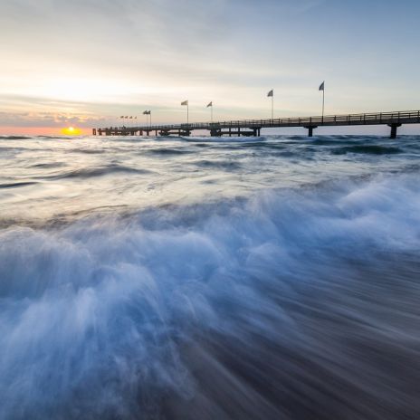 Seebrücke im Ostseebad Dahme