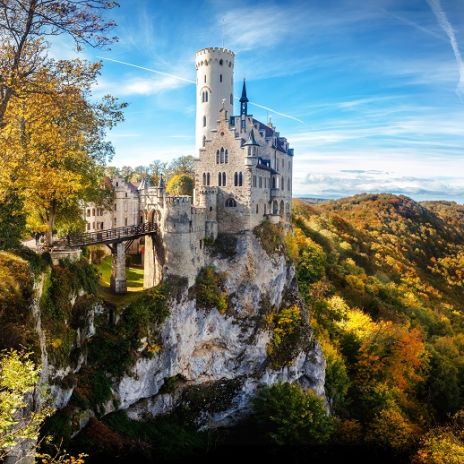 Schloss Lichtenstein in der Schwäbischen Alb
