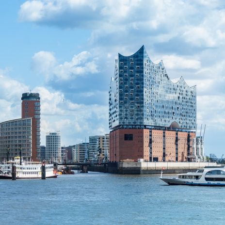 Elbphilharmonie am Hamburger Hafen