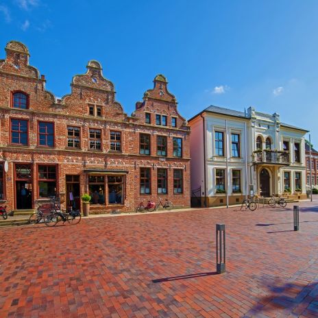 Histortischer Marktplatz von Norden