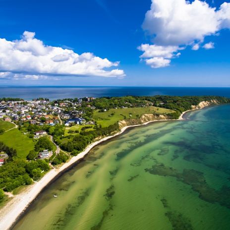 Luftaufnahme von Göhren auf Rügen Luftaufnahme von Göhren auf Rügen